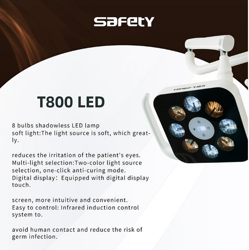 ITALY SAFETY Hydraulic Dental Chair All Touch Screens