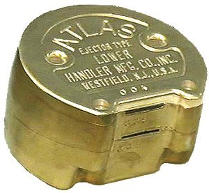 Handler Atlas Flask Model 44L Upper All Forged Brass with Stainless Steel Guide Pins