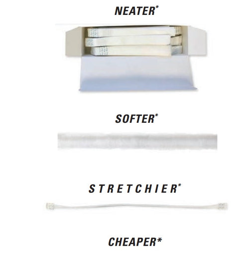 U-HOLD Paper Bib Holders White Disposable Bib Holder 250pcs/Box