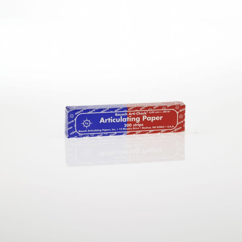 Bausch Arti-Check Micro-Thin 40μ 40 microns Blue Red Horseshoe Strips Progressive Color Transfer