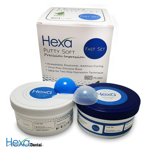 Hexa Putty Soft Fast Set 2x290ml + 2 Measuring Scoops
