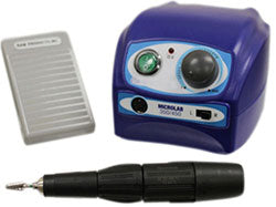 LAB Handpieces SuperPower Lab Electric Handpiece, Control Box, On/Off Foot Control