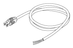 Power Cord without Connectors (13A @ 125VAC, 8 ft.)