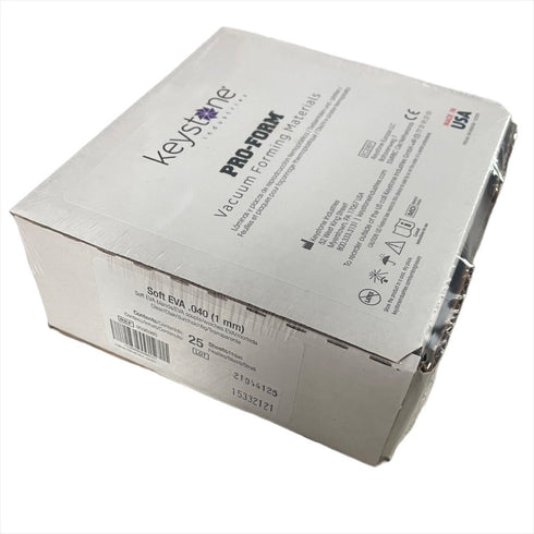 Proform Vacuum Forming .040 Soft Eva 1mm Clear 25pcs/Box 9596980