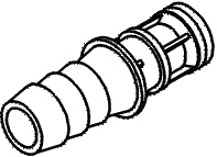 Male Quick Connect Fitting (Grey)