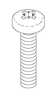 Screw (#10 x 5/8") - 12 per package