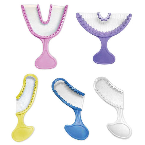 U-Hold Disposable Premium Bite Trays Full Arch Anterior Posterior Quadrant Assorted Impression Bite Trays