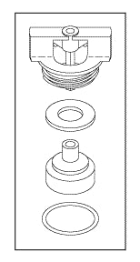 Anti-Syphon Valve Repair Kit VPK008