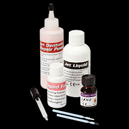 Jet™ Denture Repair Fast Curing Acrylic Resin for Denture Repairs Professional Package (100 g powder/118 mL liquid)