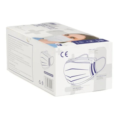 JCJZ 3 Ply Non-Medical Disposable Protective Ear Loop Face Mask ( Box of 50 )