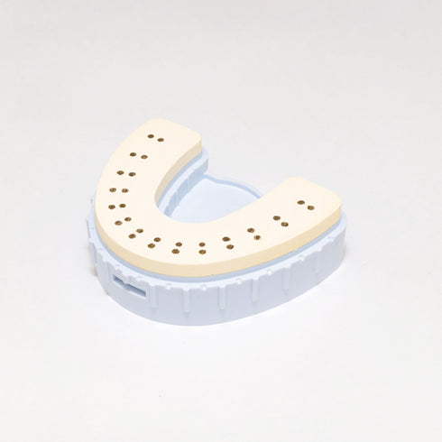 Dental 3D Scanner Base System Model Cup System Full Partial Double Pin Blue White Wood Colors